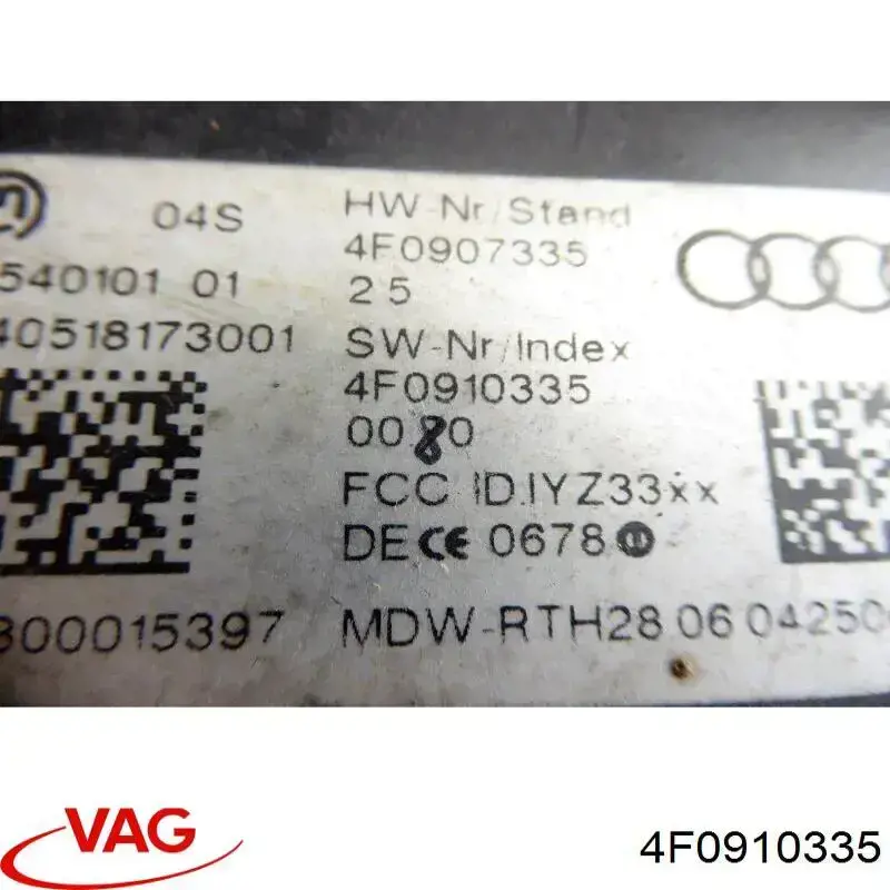 Купить 4F0910335 VAG 