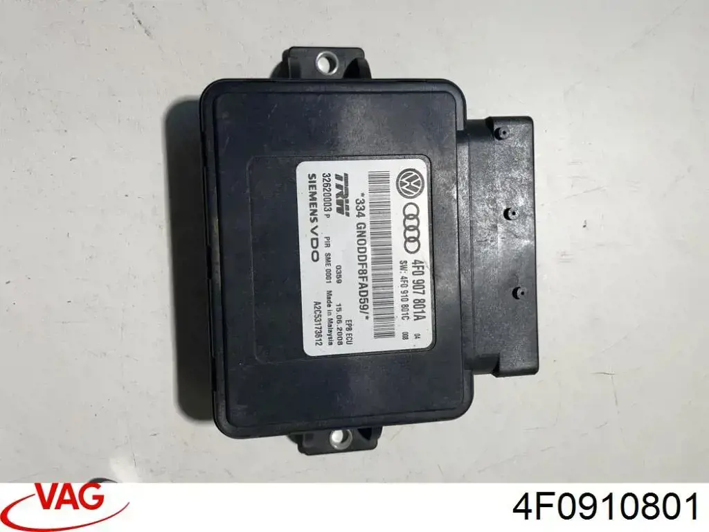 Купить 4F0910801 VAG Блок управления стояночного тормоза