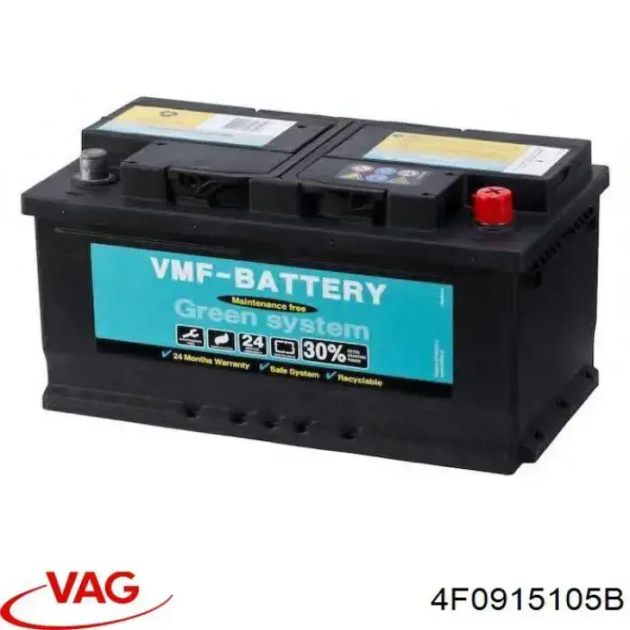 Аккумулятор VAG 4F0915105B