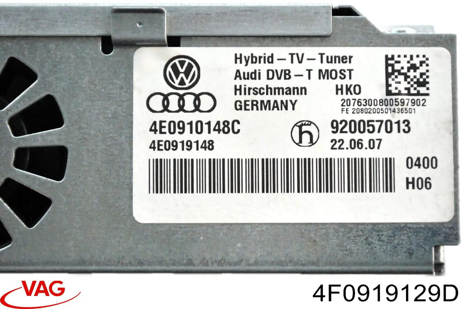4F0919129D VAG 