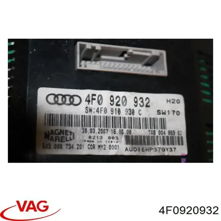 4F0920932 VAG Щиток приборов