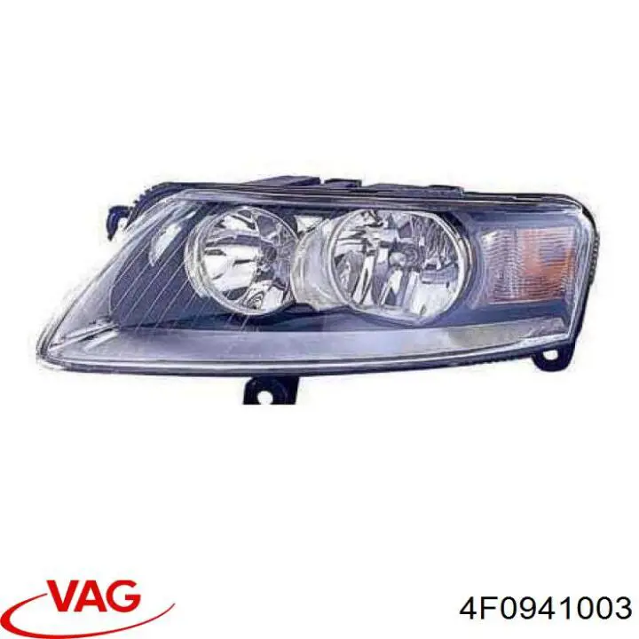 Левая фара 4F0941003 VAG