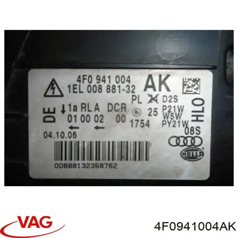  VAG 4F0941004AK цена, от 38.01 USD