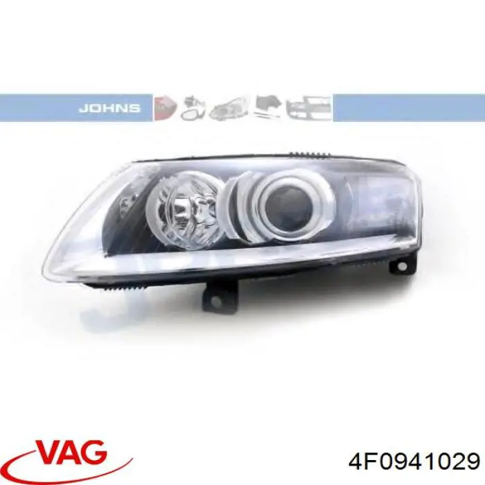 Левая фара 4F0941029 VAG