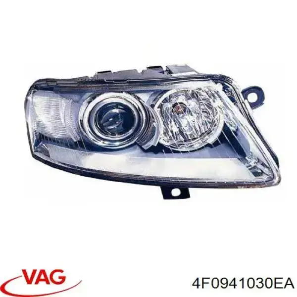 Фара правая 4F0941030EA VAG