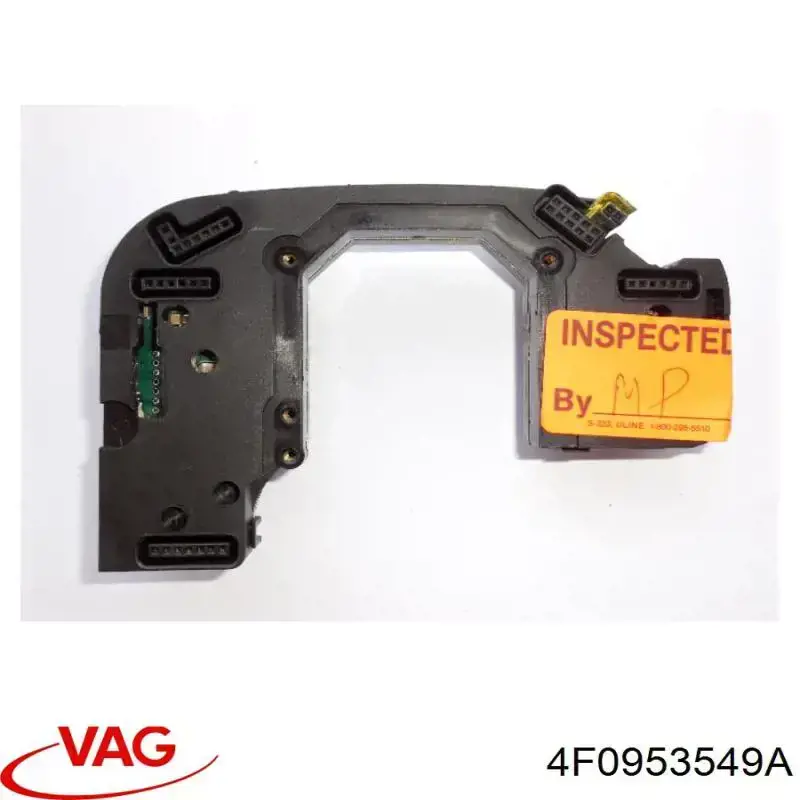 4F0953549A VAG модуль управления (эбу подрулевыми переключателями)