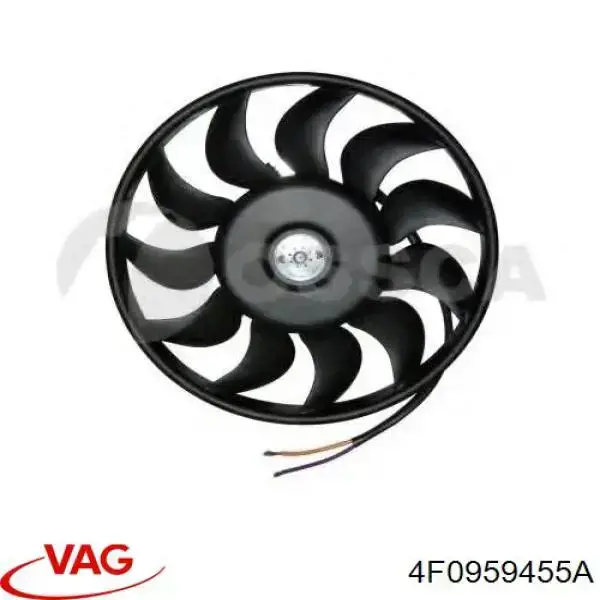 Вентилятор системы охлаждения правый VAG 4F0959455A