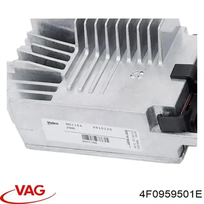 4F0959501E VAG регулятор оборотов вентилятора охлаждения (блок управления)
