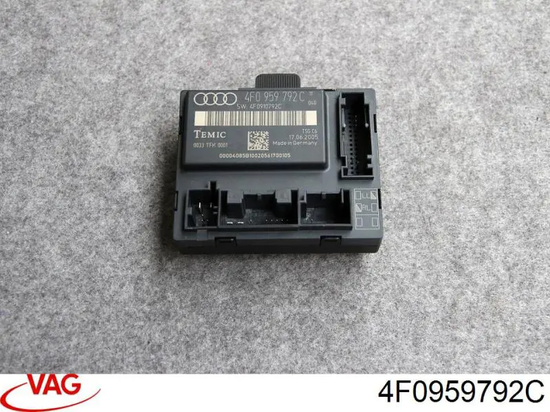 Блок комфорта передней двери VAG 4F0959792C цена, от 12.67 USD