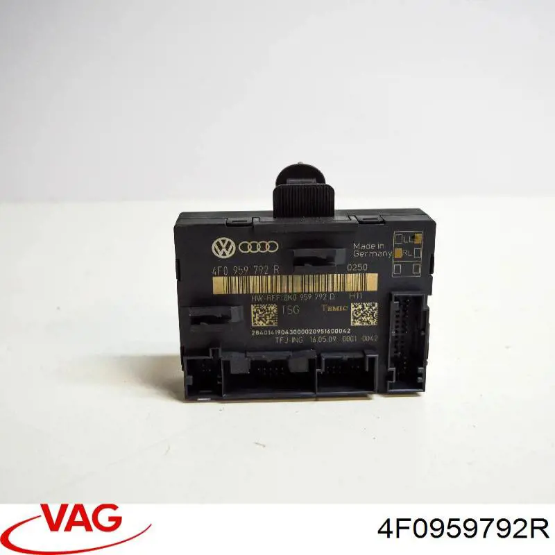 Блок комфорта передней двери VAG 4F0959792R цена, от 6.33 USD