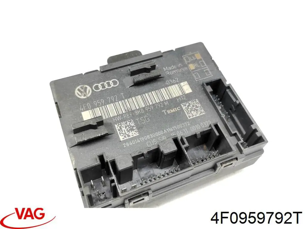Блок комфорта передней двери VAG 4F0959792T цена, от 4.56 USD