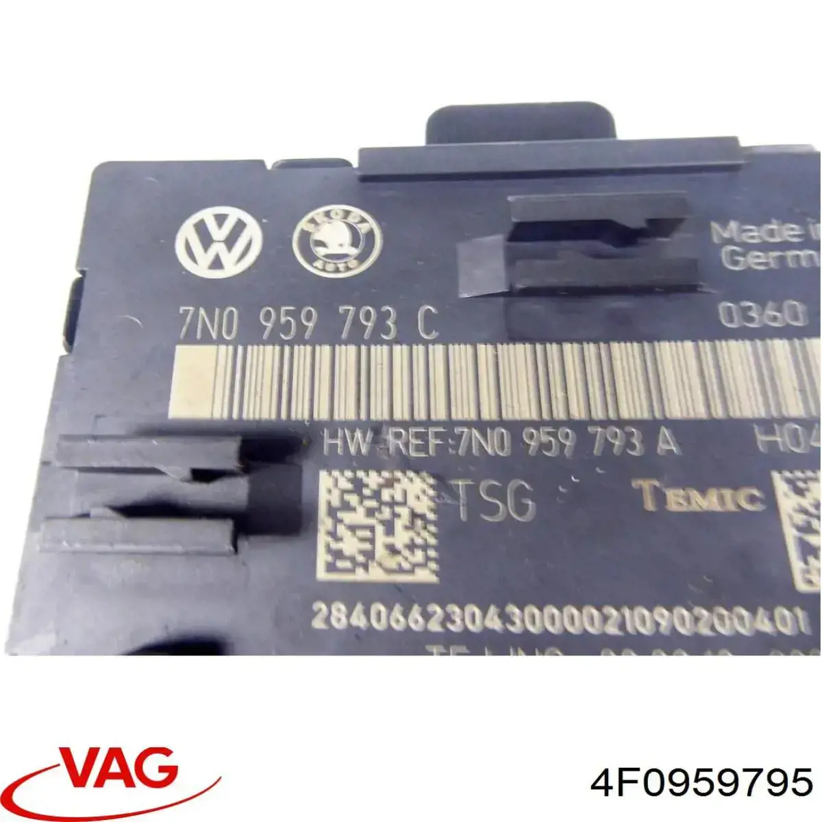 Блок комфорта задней двери VAG 4F0959795 цена, от 5.64 USD