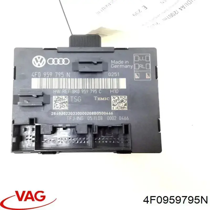  VAG 4F0959795N цена, от 6.33 USD