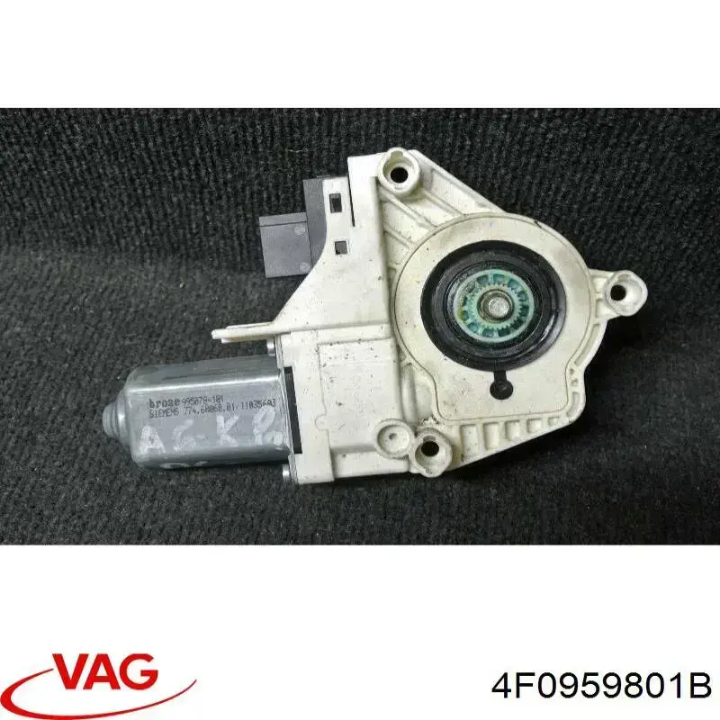 Мотор стеклоподъемника водительской двери VAG 4F0959801B цена, от 11.27 USD
