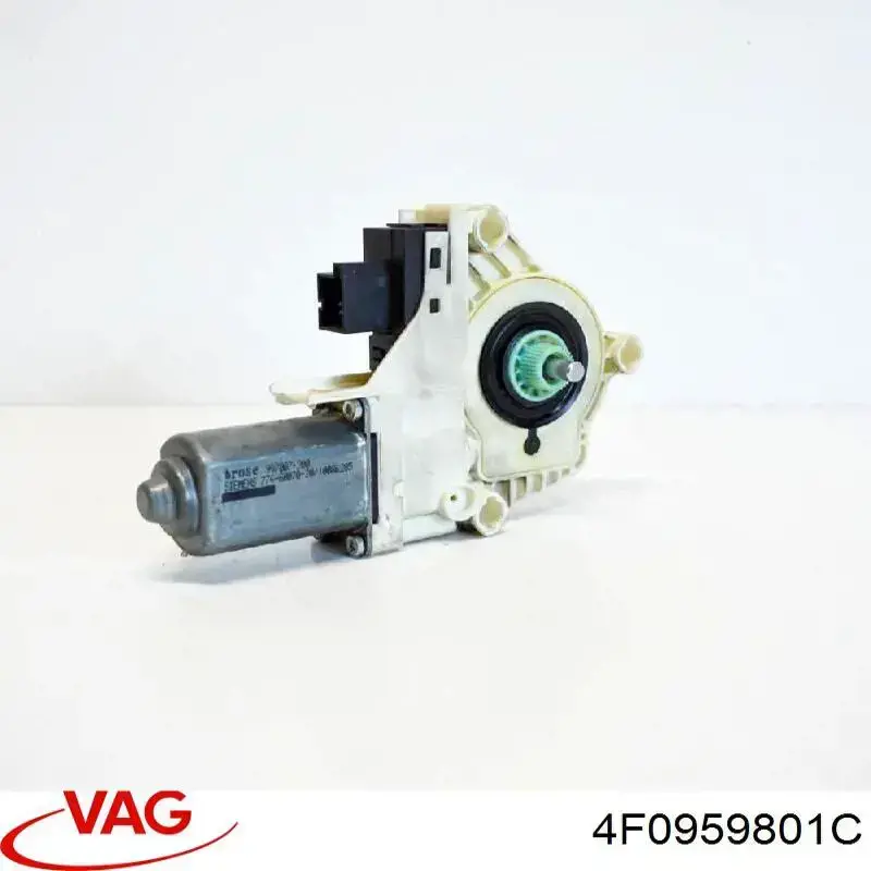 Купить 4F0959801C VAG Мотор стеклоподъемника двери задней левой