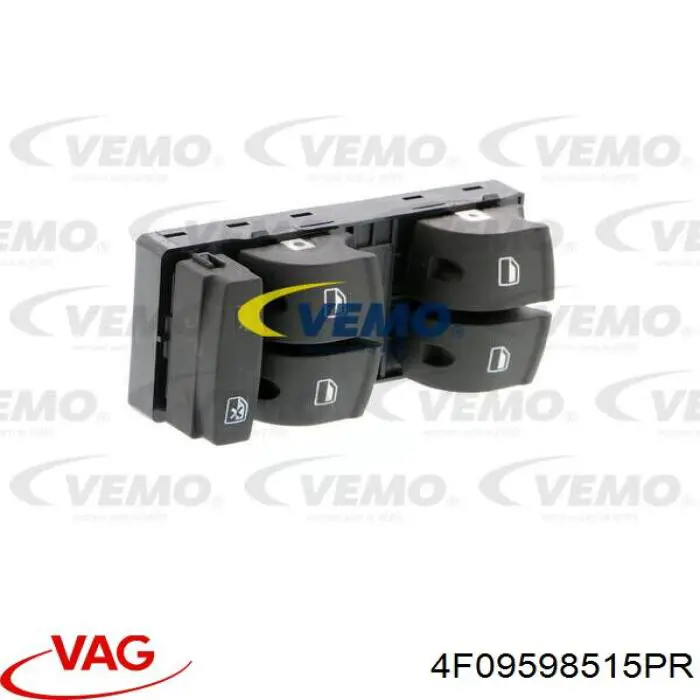 Кнопочный блок управления стеклоподъемником передний левый CWR73035AS Casco