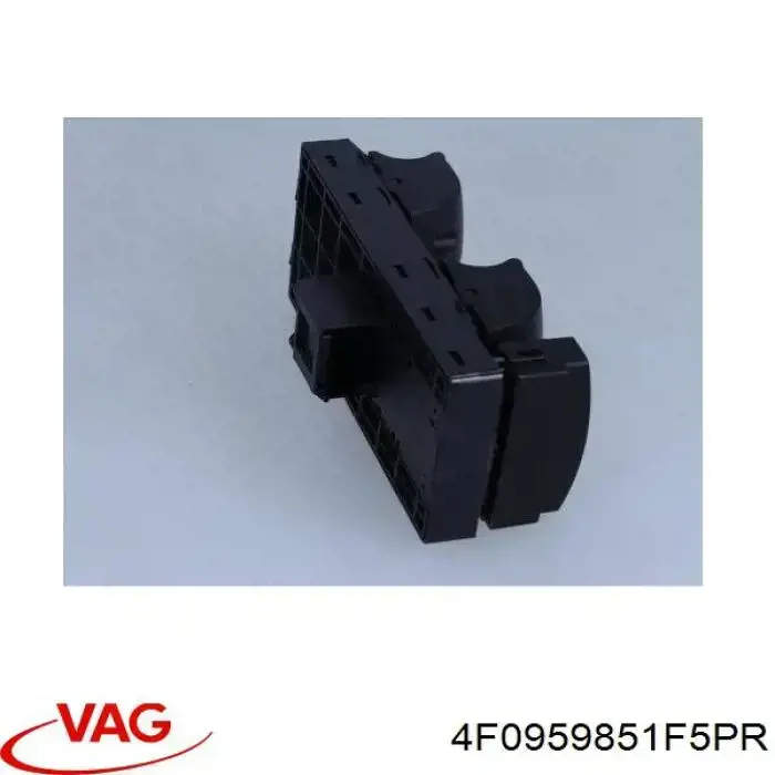 Unidad de control elevalunas delantera izquierda 4F0959851F5PR VAG/Audi