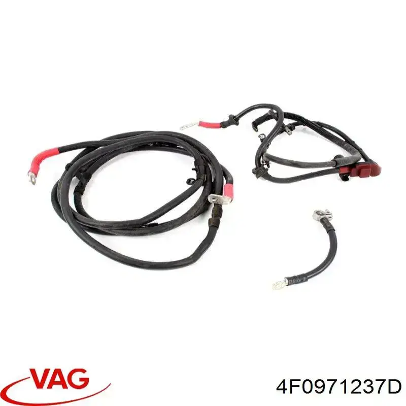 Кабель массы аккумулятора (АКБ) VAG 4F0971237D цена, от 11.40 USD