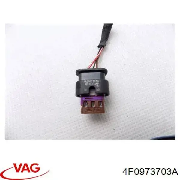 Разъем (фишка) универсальный VAG 4F0973703A цена, от 4.88 USD