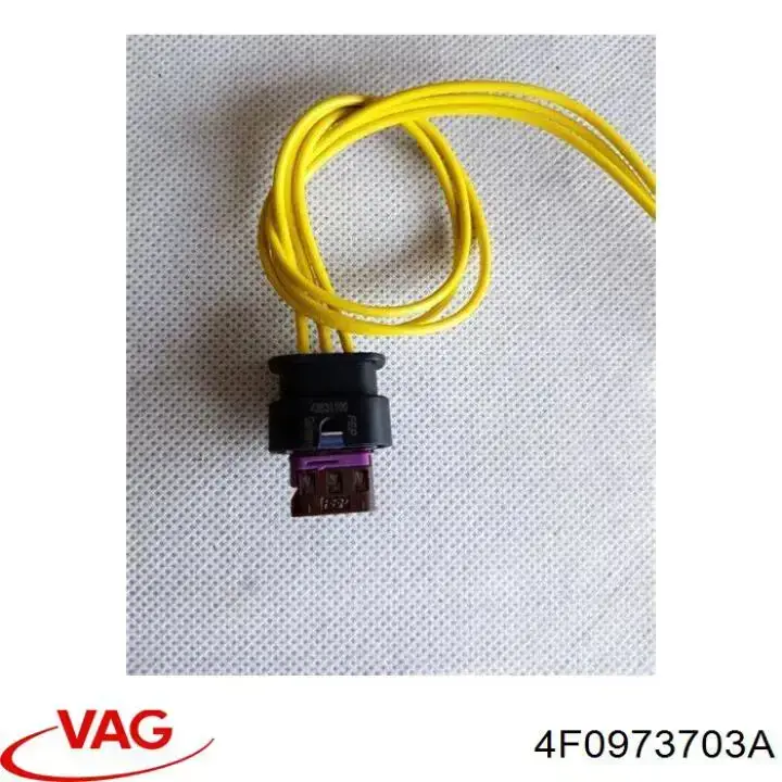 Разъем (фишка) универсальный 4F0973703A VAG