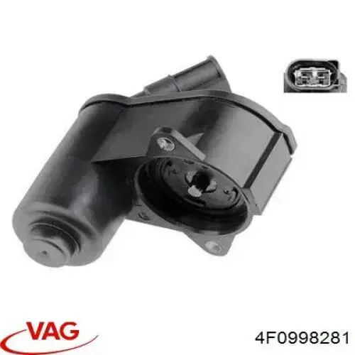 Мотор привода тормозного суппорта заднего 4F0998281 VAG