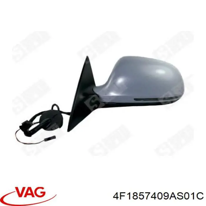 Купить 4F1857409AS01C VAG Наружное зеркало левое
