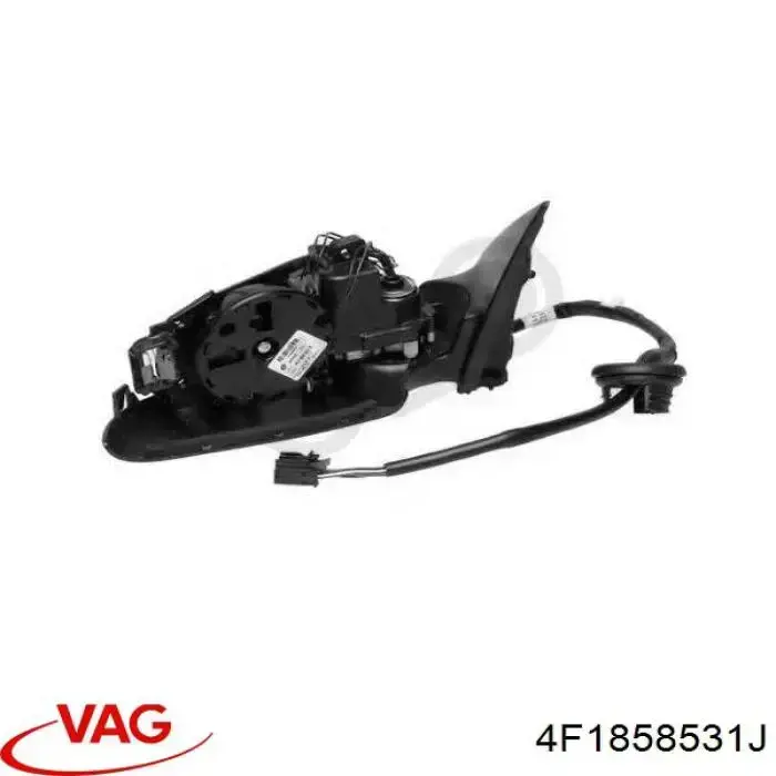 Левое боковое зеркало 4F185853101C VAG