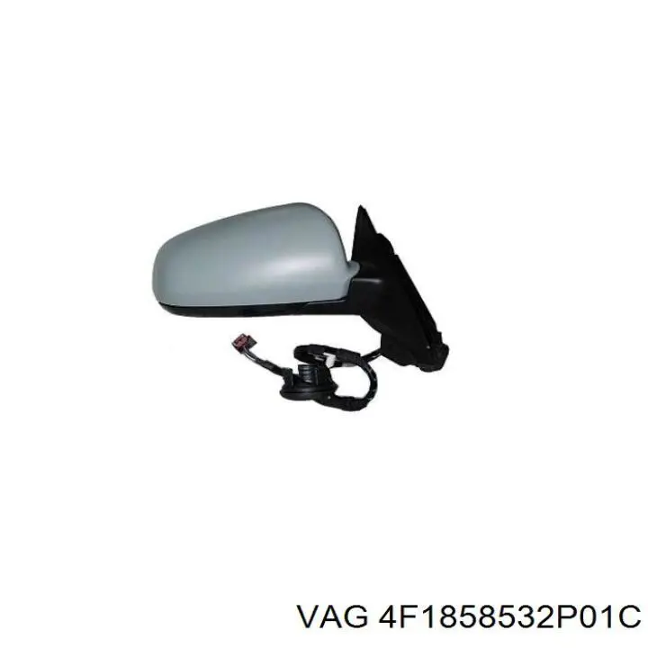 4F1858532H01C VAG espelho de retrovisão direito