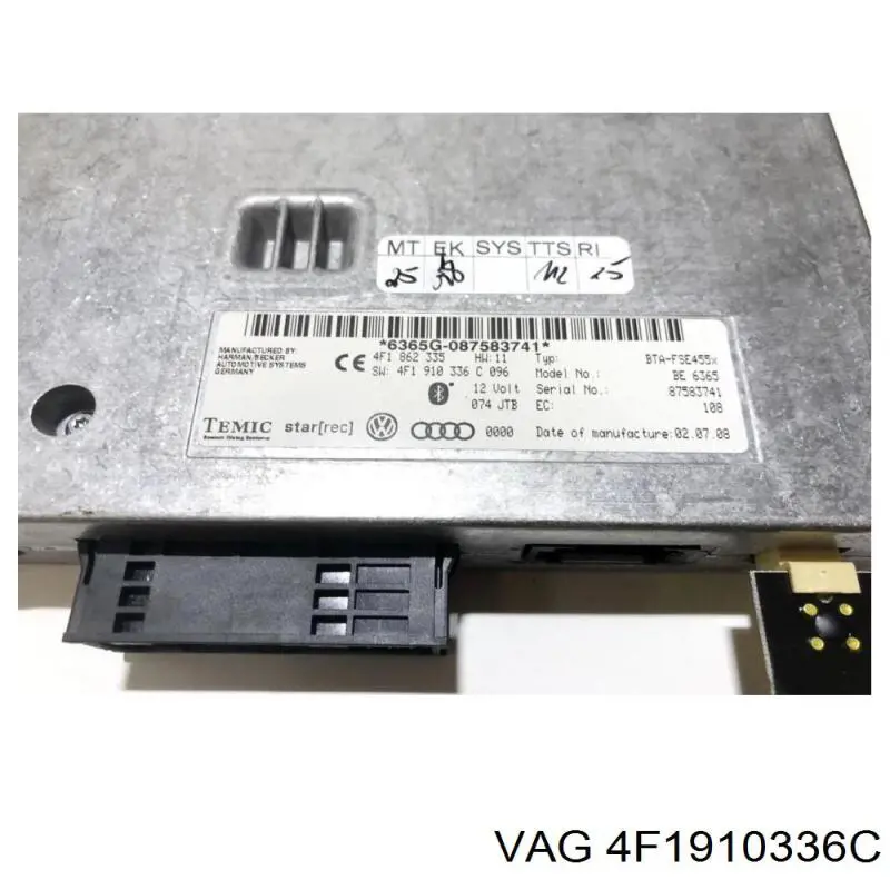  4F1910336D VAG