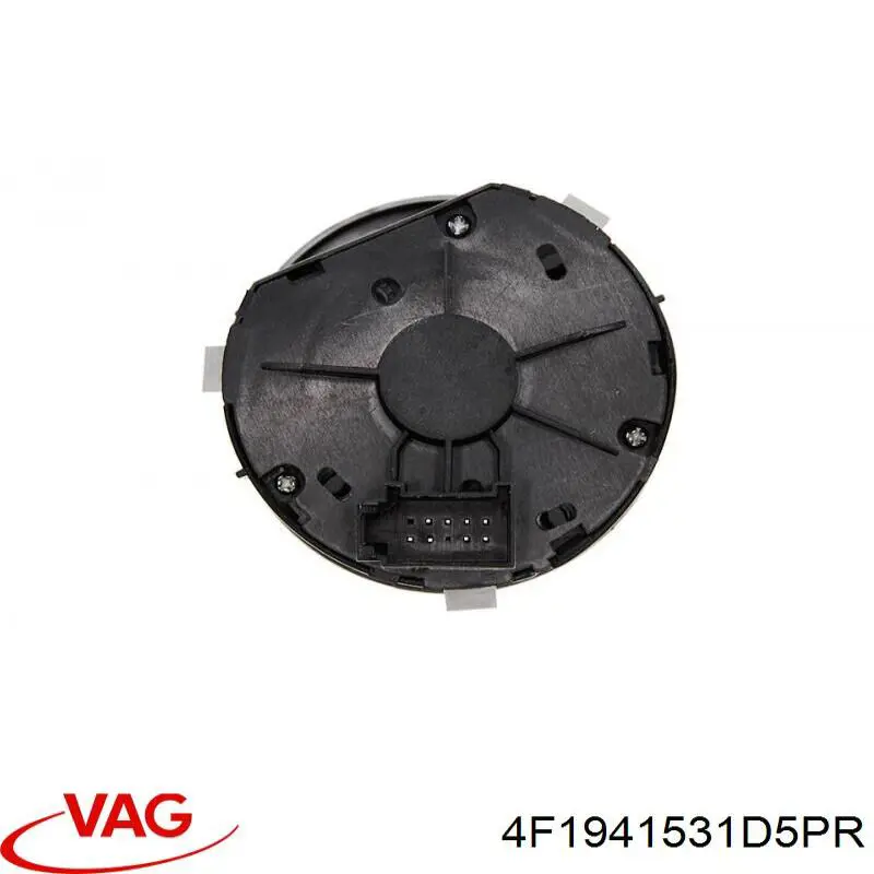 Переключатель света фар на "торпедо" 4F1941531D5PR VAG
