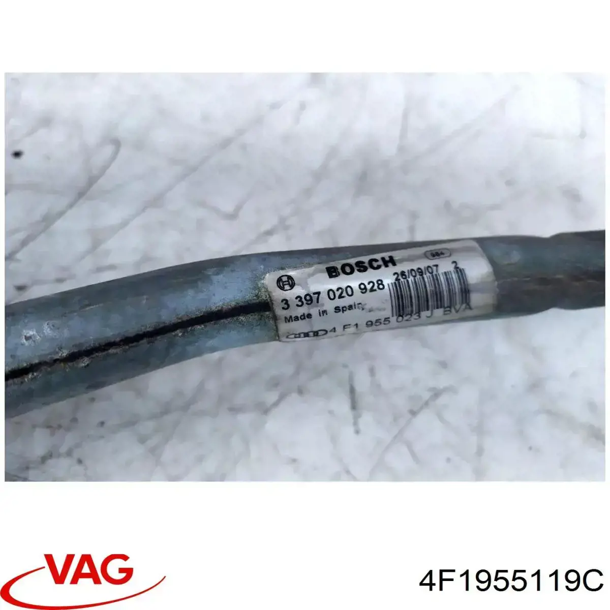 Купить 4F1955119C VAG Мотор стеклоочестителя