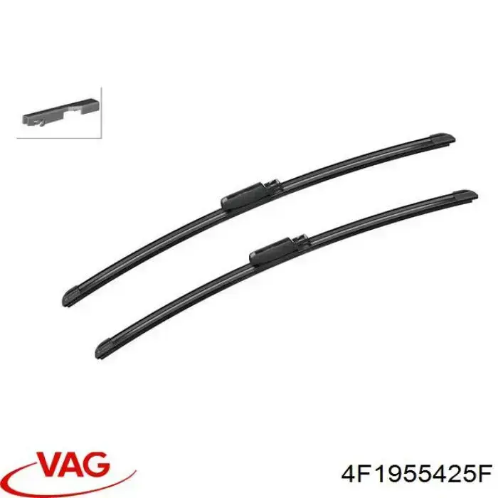 Купить 4F1955425F VAG Щетка-дворник лобового стекла водительская