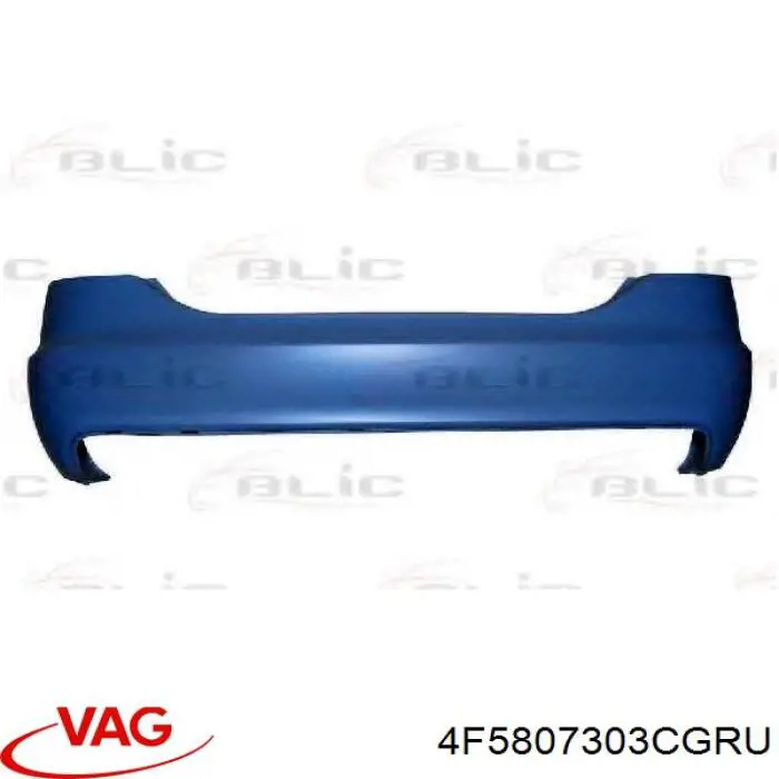 Задний бампер 133896 Polcar