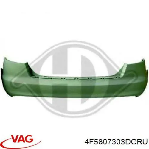 Купить 4F5807303DGRU VAG Задний бампер