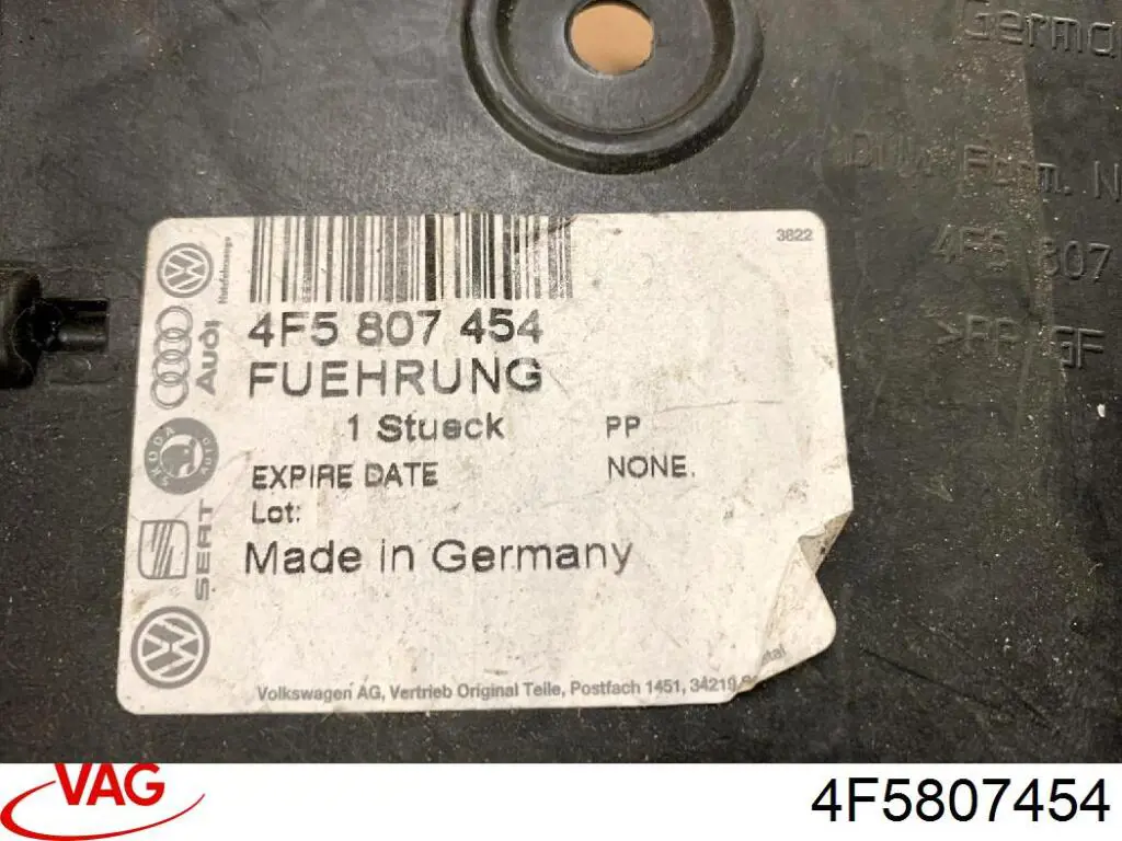 Направляющая заднего бампера правая AND 14807040 цена, от 6.78 USD