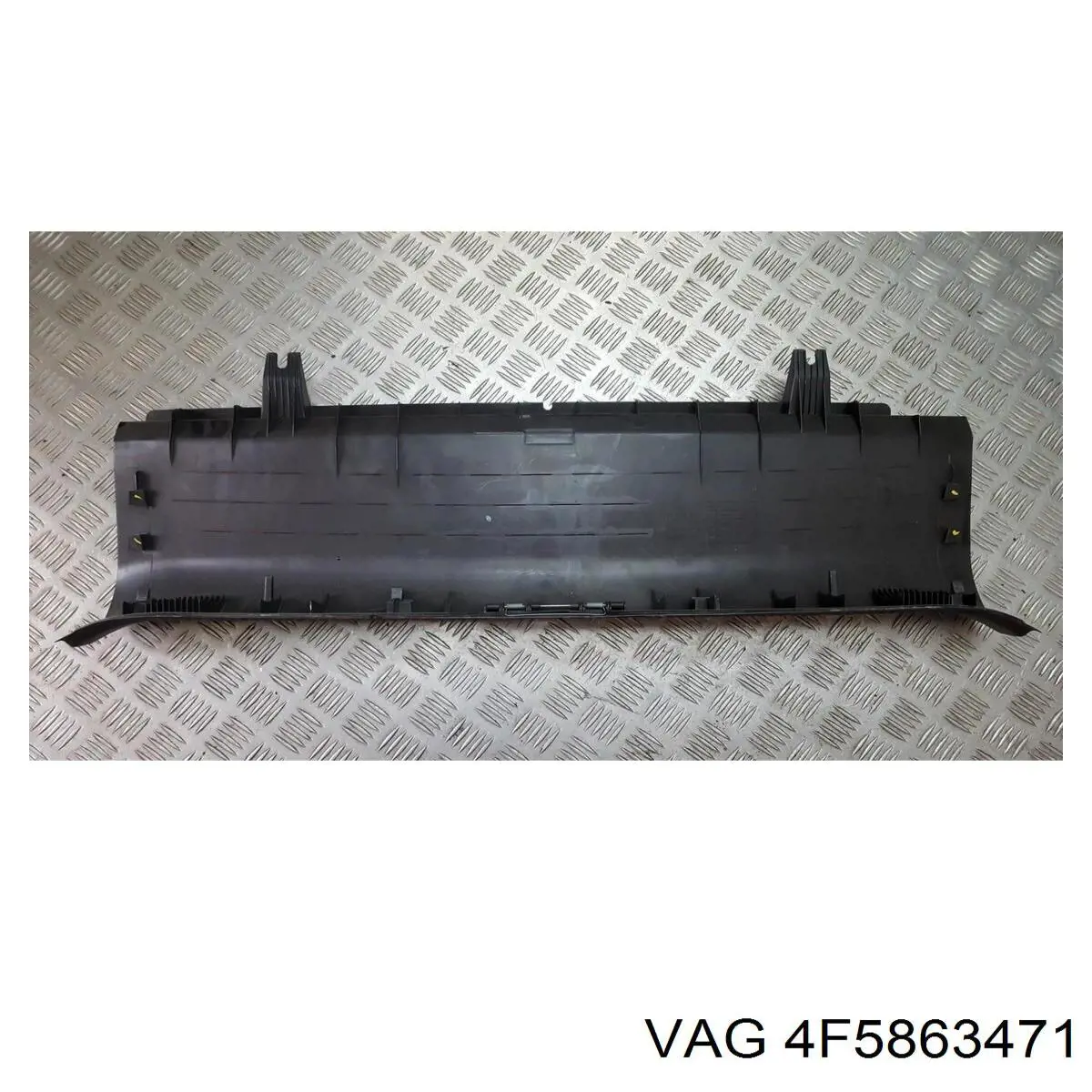 4F5863471A01C VAG cobrimento de painel traseiro de porta-malas