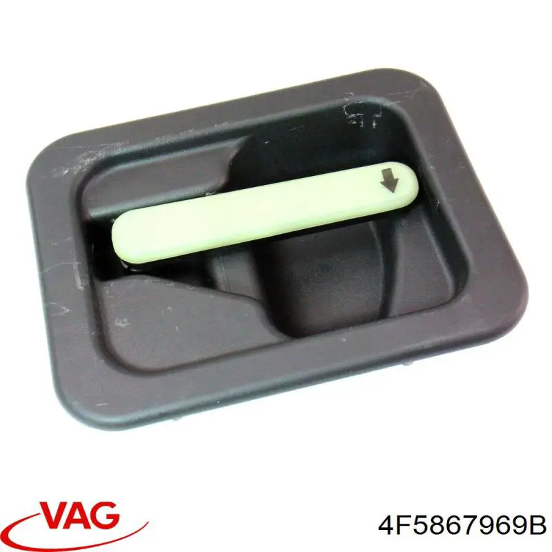Ручка крышки багажника (двери 3/5-й задней) внутренняя VAG 4F5867969B цена, от 2.57 USD