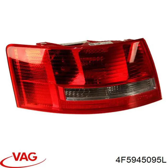 4F5945095L VAG lanterna traseira esquerda externa