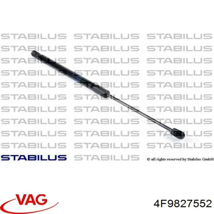 Амортизатор задней двери VAG 4F9827552 цена, от 6.11 USD
