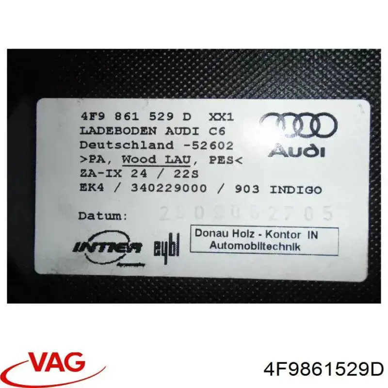  VAG 4F9861529D цена, от 38.01 USD