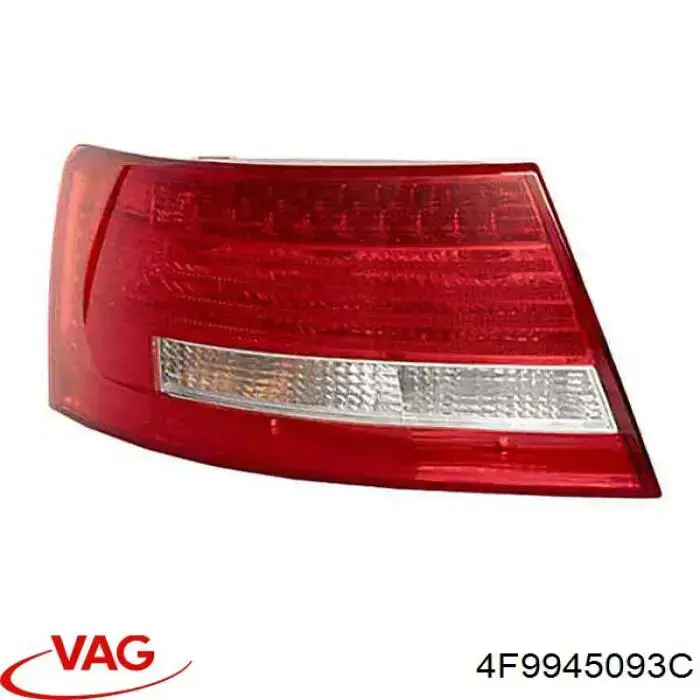 Задний левый внутренний фонарь VAG 4F9945093C