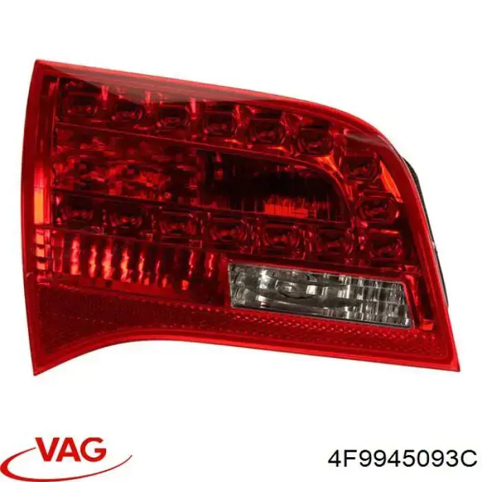 Фонарь задний левый, внутренний VAG 4F9945093C цена, от 115.32 USD