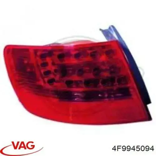 43328 VALEO Фара задняя правая внутренняя
