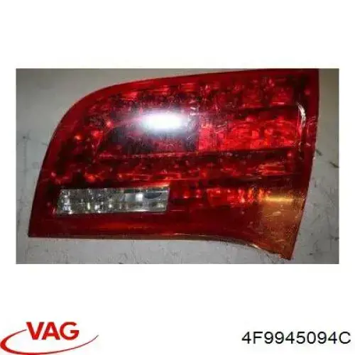 Фонарь задний правый внутренний 4F9945094C VAG