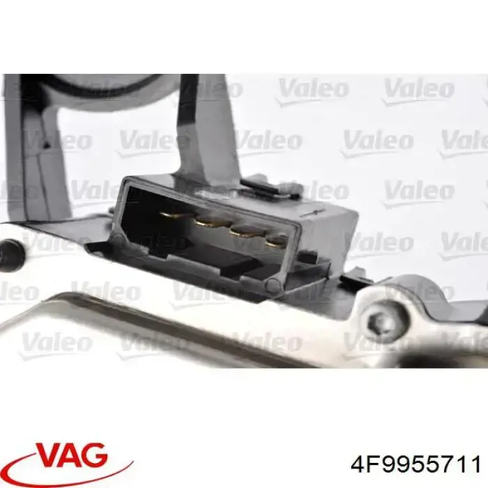 Моторчик заднего дворника 4F9955711 VAG