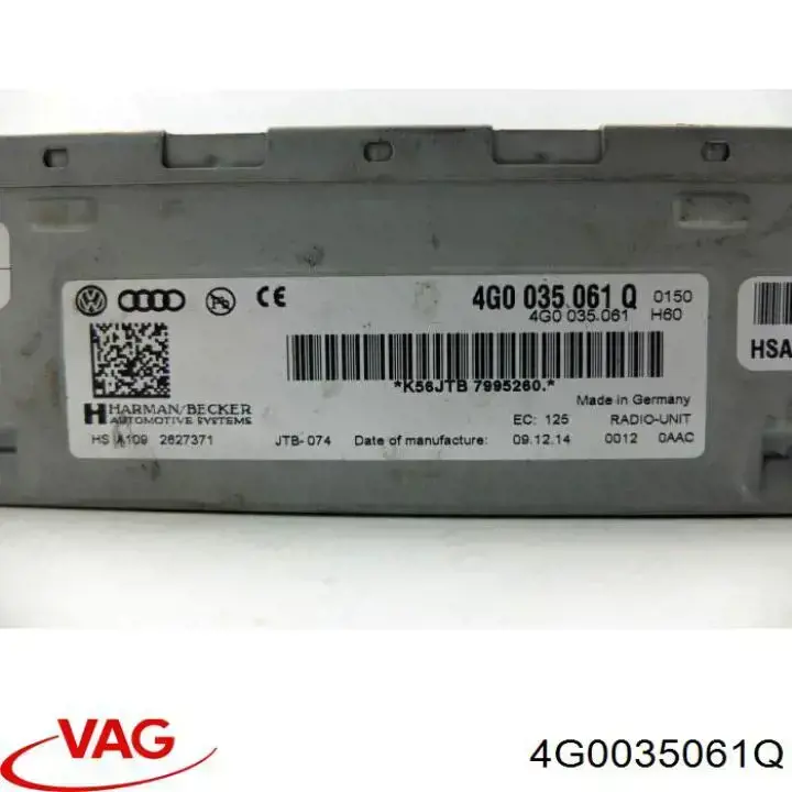  4G0035061Q VAG