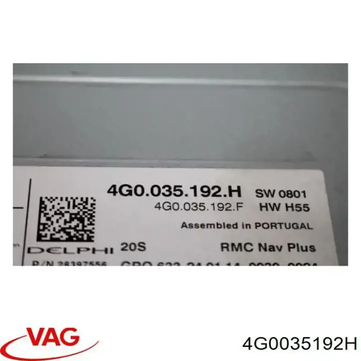 Купить 4G0035192H VAG Заводская магнитола