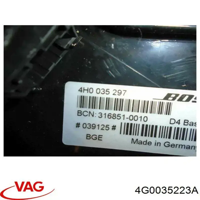  4G0035223A VAG