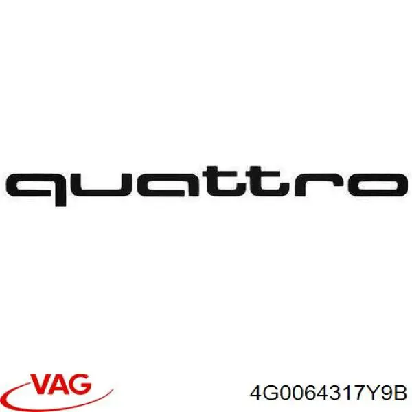  VAG 4G0064317Y9B цена, от 102.24 USD
