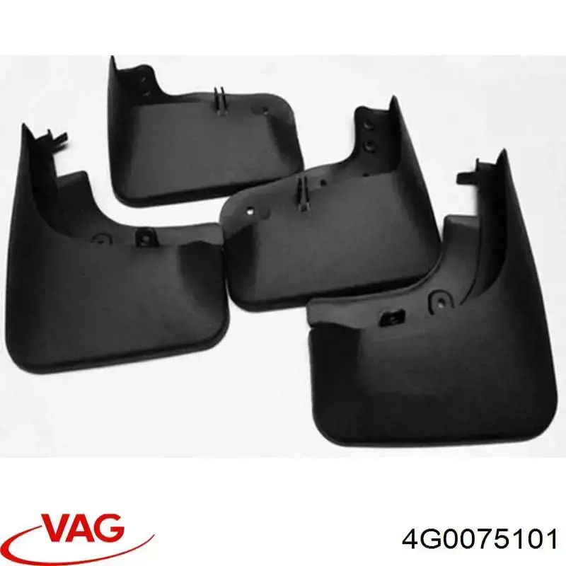 Купить 4G0075101 VAG Задние брызговики